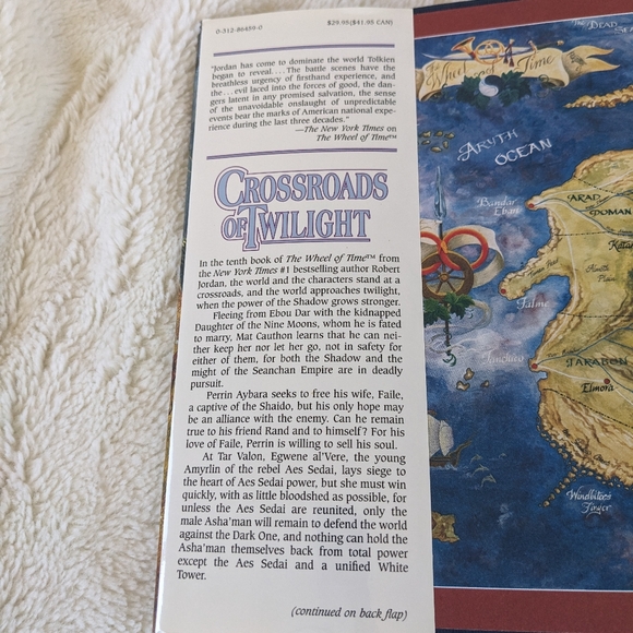 Wheel of Time book 10: Crossroads of Twilight - FIRST edition! - Picture 9 of 9